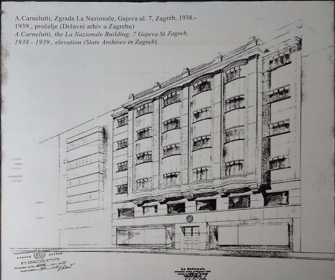 Studio Apartman Leon, Gajeva 7 Zagreb Bagian luar foto