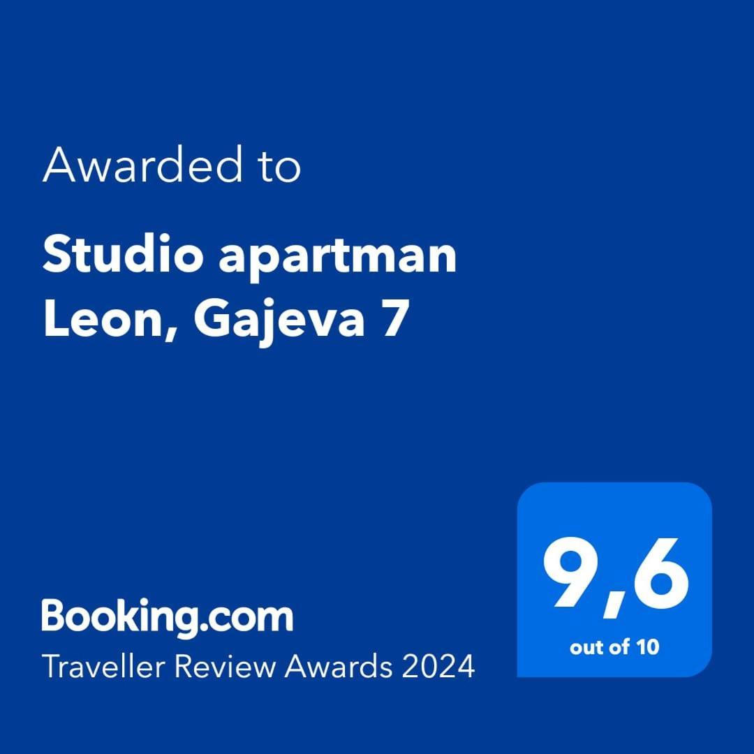 Studio Apartman Leon, Gajeva 7 Zagreb Bagian luar foto